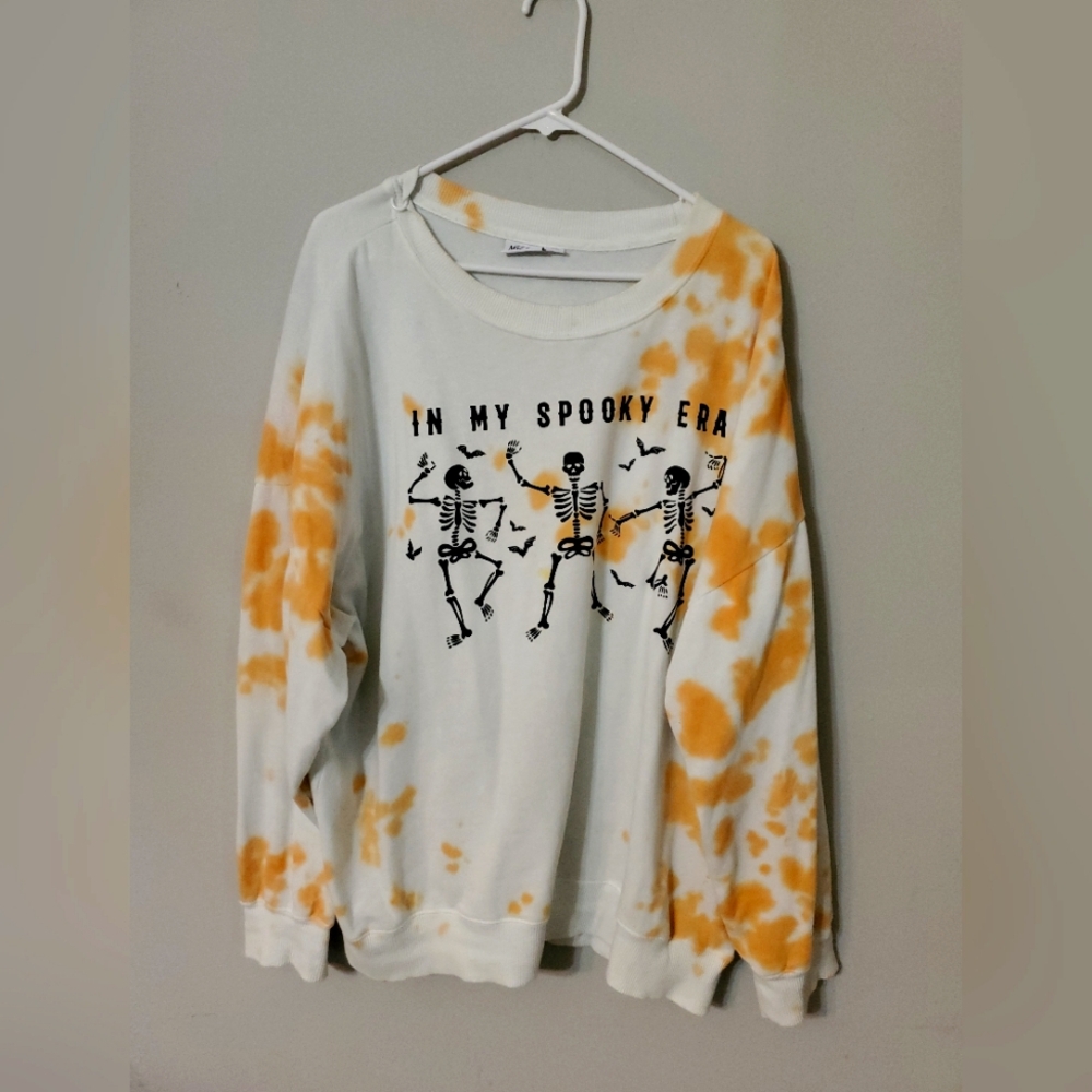 Spooky Era tye dye sweatshirt